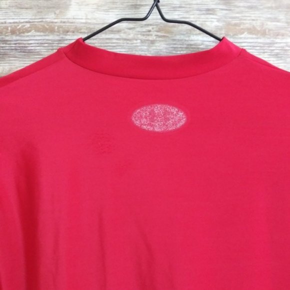 ⬇⬇ Under Armour Red LS Tee Boys LARGE 14/16 - Picture 5 of 7